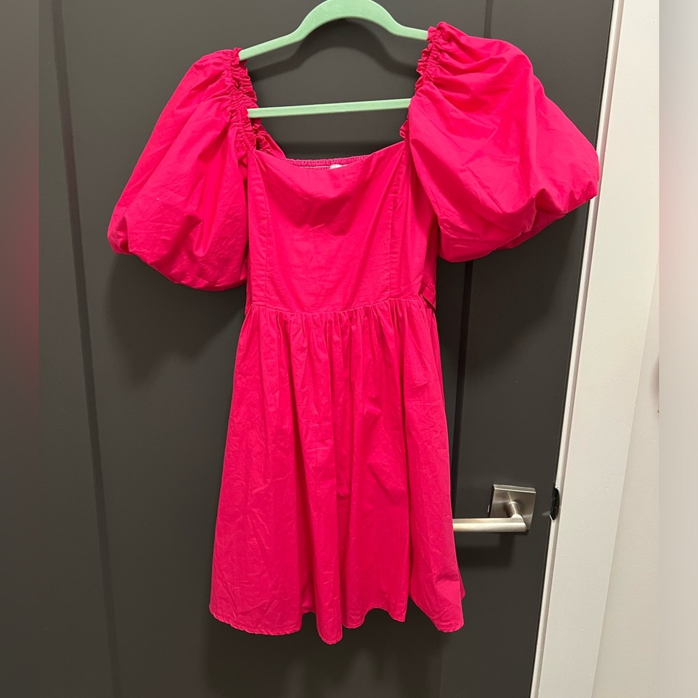 Vestique pinkish red dress